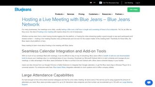 Hosting a Live Meeting with Blue Jeans | Blue Jeans