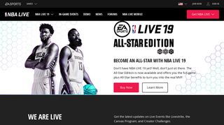 NBA LIVE 19 - Basketball Video Game - EA SPORTS