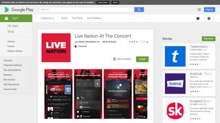 Live Nation At The Concert - Apps on Google Play