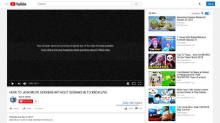 how to join mcpe servers without signing in to xbox live - YouTube
