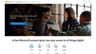 Microsoft account | Sign In or Create Your Account Today