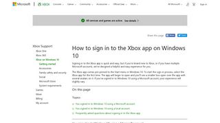 How to Sign In to the Xbox App on Windows 10 - Xbox Support