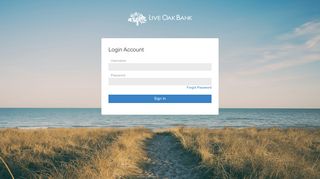 Please Log In - Portal Login - Live Oak Bank