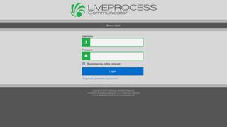 LiveProcess™ Communicator