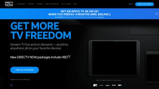 DIRECTV NOW | Stream up to 125+ Live TV Channels
