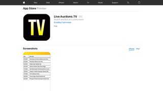 Live Auctions.TV on the App Store - iTunes - Apple
