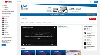 LiveBarn - YouTube