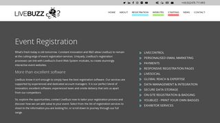 LiveBuzz - Event Registration