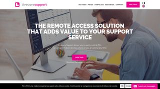 Livecare Support: Access and remote support software