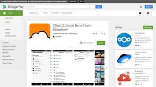 Cloud Storage from Team Knowhow - Apps on Google Play