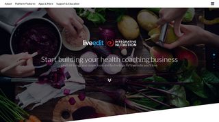 Integrative Nutrition | LiveEdit Platform by ASTG