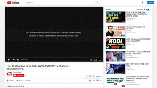 How to Setup Live TV on KODI Watch PVR IPTV TV Channels ...