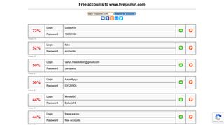 www.livejasmin.com - free accounts, logins and passwords