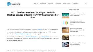 Get 5GB of Free Online Storage Space | Backup Files, Folders ...