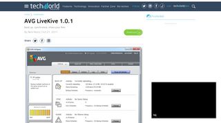 AVG LiveKive 1.0.1 | Software Downloads | Techworld