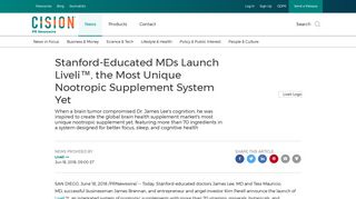 Stanford-Educated MDs Launch Liveli™, the Most Unique Nootropic ...