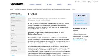 Livelink | OpenText