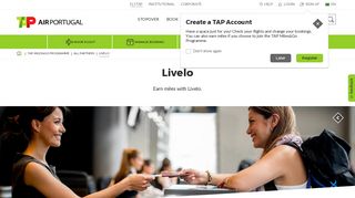 Livelo - Earn miles | TAP Air Portugal