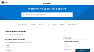 TWC Mail - Spectrum.net