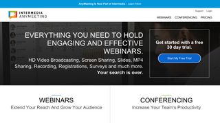 Online Meetings | Video Conferencing | Webinar Services