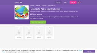 ! Livemocha Active Spanish Course ! - Memrise