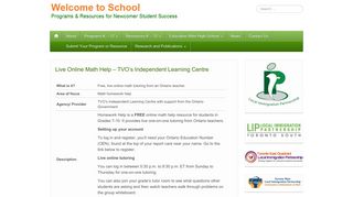 Live Online Math Help – TVO's Independent Learning Centre