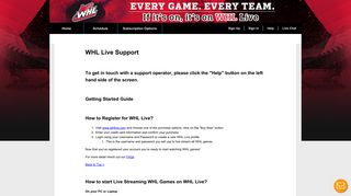 WHL Live - Watch Western Hockey League Games Live Online