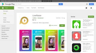LiveRaise - Apps on Google Play