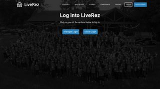Login | LiveRez Vacation Rental Software