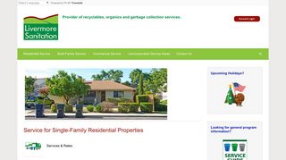 Residential Service – Livermore Sanitation