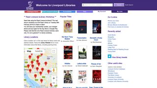 Liverpool Libraries Catalogue - Catalogue Home