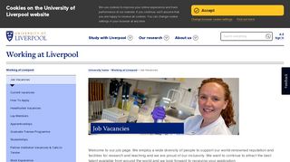 Job Vacancies - Working at Liverpool - University of Liverpool