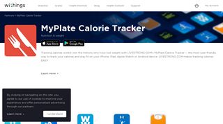 MyPlate Calorie Tracker - Works with Health Mate