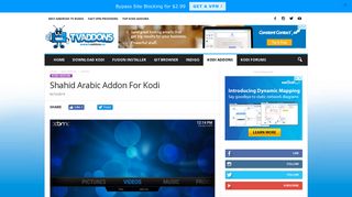 Shahid Arabic Addon for Kodi - TV Addons