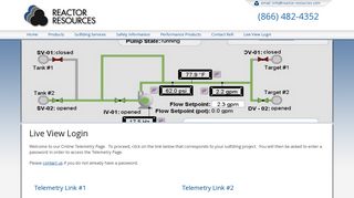 Live View Login - Reactor Resources