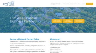 Business Partners - Live Well Financial