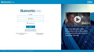 Sign in - IBM Blueworks Live