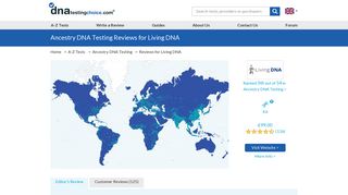 Living DNA Reviews - DNA Testing Choice
