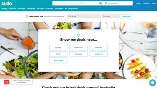 Cudo: Australia Deals - Discount Hotels, Restaurant Deals & More