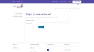 Login To Your Account - LivingSocial