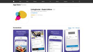 LivingSocial - Deals & More on the App Store - iTunes - Apple