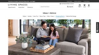 Living Spaces Furniture Financing FAQs | Living Spaces