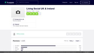 Living Social UK & Ireland Reviews | Read Customer Service Reviews ...
