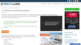LJ Create e-Learning for Engineers | Tech-Labs