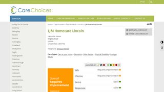 LJM Homecare Lincoln | Care Homes & Care Providers | Care Choices