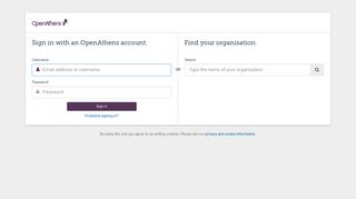 OpenAthens Federation - OnePass - Thomson Reuters