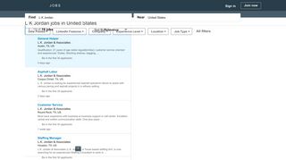 12 L K Jordan Jobs | LinkedIn