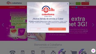 CubaLlama.com: Llamadas, Recargas, Mensajes y Nauta a Cuba