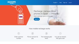 Recharge Llamaya Movil phones in Spain - Top Up Instantly | Xoom, a ...