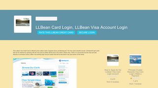 LLBean Card Login | LLBean Visa Account Login - cincinnatidutchlionsfc